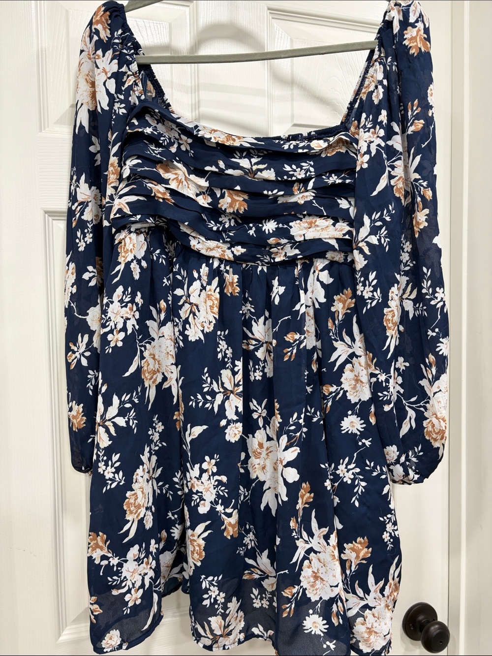 Emerson long-sleeve Mini Dress